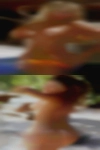 Swinger eating pussy