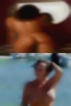 Looking woman with